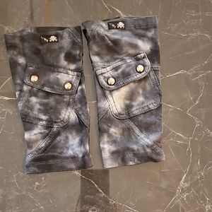 SOLD Tripp NYC Blue Armwarmers